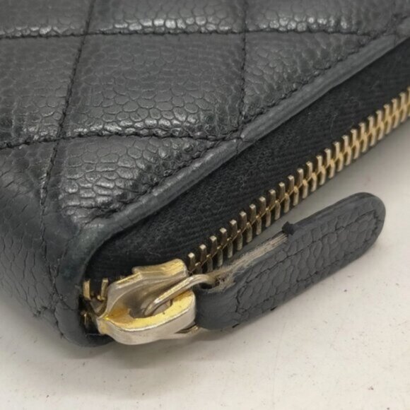 Chanel Zippy Long Wallet Black Caviar Skin mon-569-09012025 - Picture 4 of 9